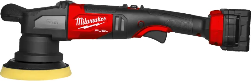 Aku excentrická leštička Milwaukee M18 FROP15-502X KIT, leštící bruska 125 mm, 2x aku M18 B5 + nabíječka M12-18 FC + příslušenství, 4933492352 (MI4933492352)